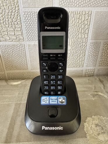 nur line: Stasionar telefon Panasonic, Simsiz, İşlənmiş, Pulsuz çatdırılma