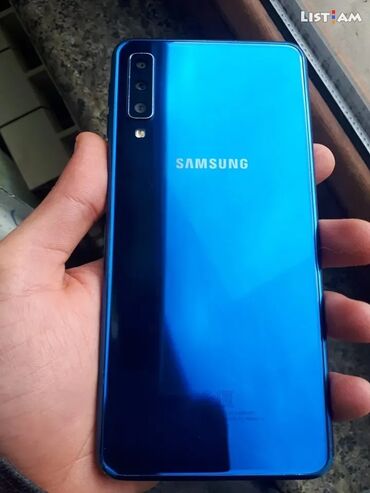 64 gb yaddaş kartı v Azərbaycan | Yaddaş kartları: Samsung Galaxy A7 2018 | 64 GB rəng - Göy | Sensor, Barmaq izi, İki sim kartlı
