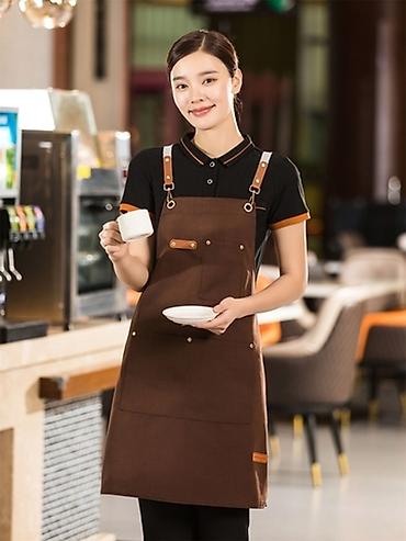 Спецодежда: Фартук Профессиональный фартук. Фартуки для официантов барменов — 3