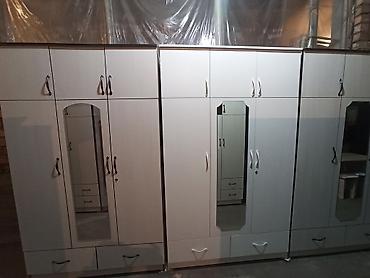 Шифоньеры, шкафы для одежды: Шкаф без зеркало Шкафы из российского ламината Шкаф с зеркалом — 9