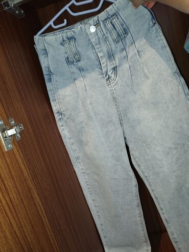 женские джинсы с высокой талией: Cinslər S (EU 36)