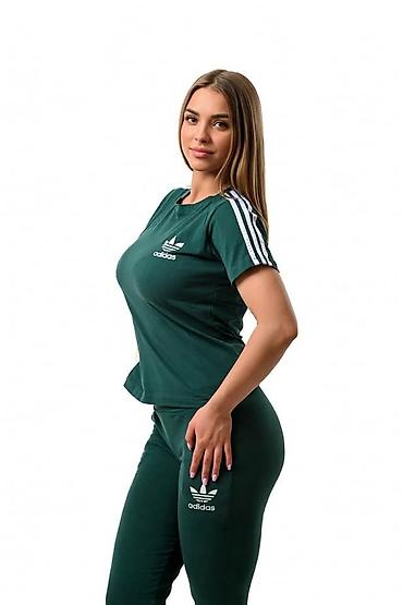 guess rsd: Adidas Ženski sportski komplet – majica kratkih rukava i donji deo — 3
