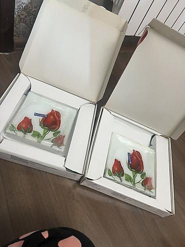 dini tort: Nahar dəsti, rəng - Ağ, Şüşə — 1