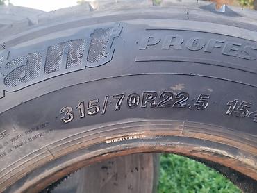 pirelli шины: Шины 315 / 70 / R 22,5, Всесезонная, Б/у, Комплект, Грузовики/Автобусы, Bridgestone — 6