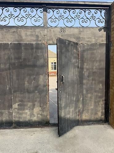 Həyət darvazaları: İşlənmiş Dəmir Həyət darvazası, Yana açılan, Mexaniki, Qapı ilə, rəng - Qara, Kredit yoxdur, Ödənişli quraşdırma, Ünvandan götürmə — 3