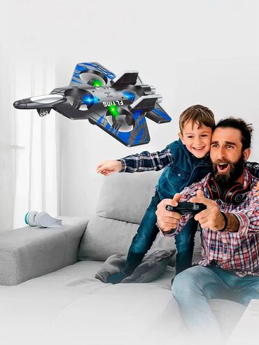 навесные игрушки на кроватку: Дрон Thunder Charge – стильный, лёгкий в управлении и прочный! 🚀