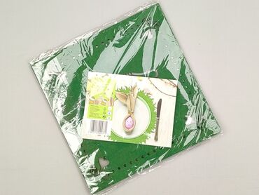 PL - Napkin 38 x 28, color - Green, condition - Perfect
