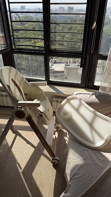 new lux z1: Стульчик Happy Baby Berny Lux, бежевый, после химчистки *Цена:* 5500 — 3
