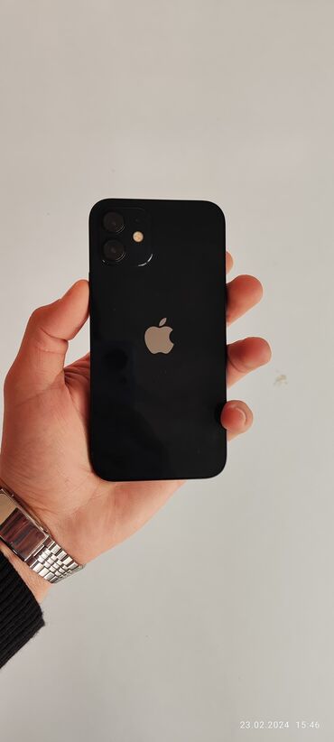 iphone 12 pro plata: IPhone 12, 64 GB, Qara, Face ID, Simsiz şarj