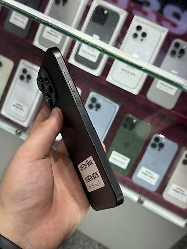 iphone d: IPhone 15 Pro Max, Б/у, 512 ГБ, Black Titanium, Защитное стекло, Чехол, Кабель, В рассрочку, 92 % — 3