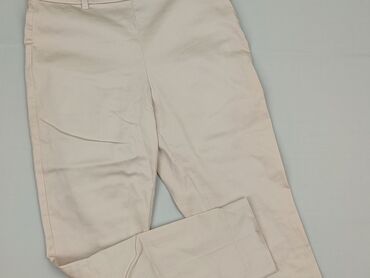 spodnie moro dresowe: H&M, Material trousers for women, size M (EU 38)