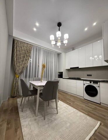 раздольный ак жол: 1 комната, 43 м², Элитка, 3 этаж, Дизайнерский ремонт