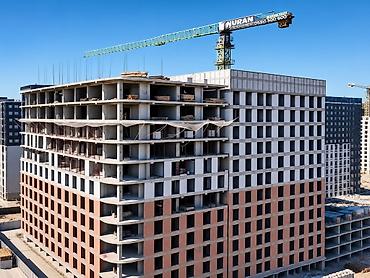 Продажа квартир: 2 комнаты, 58 м², Ала-Арча ТРЦ Элитка, 6 этаж, ПСО (под самоотделку) — 6