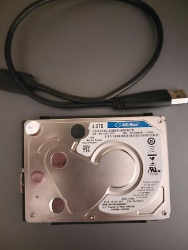 dell exos 7e2000: WD Blue 4TB 2.5" HDD + USB kabel - Model: Western Digital WD Blue - — 1
