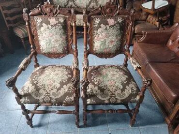 Stilske fotelje: Fotelje u odlicnom stanju rucni rad duborez. Cena po komadu — 13