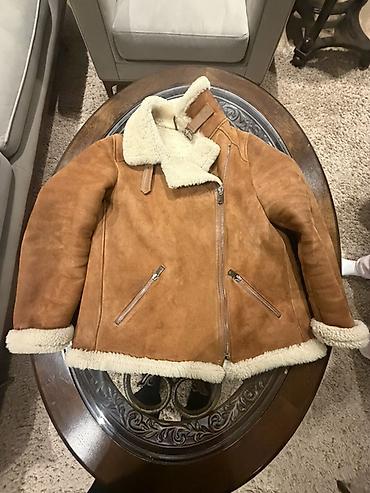 Айымдардын кийими: Дублёнка из натуральной овчины (shearling) в классическом стиле — 3