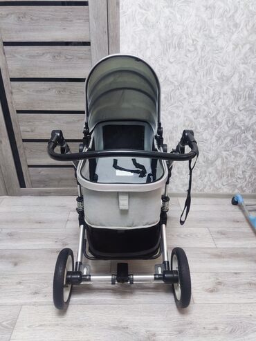 прогулочные коляски для новорожденных: Балдар арабасы, түсү - Күмүш