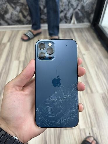 Mobil telefonlar: IPhone 12 Pro, Pacific Blue, Face ID — 1