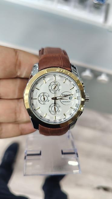 saat kreditle: Yeni, Qol saatı, Tissot, rəng - Qəhvəyi — 7