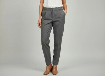 zestaw marynarka i spodnie damskie reserved: Material trousers for women, size S