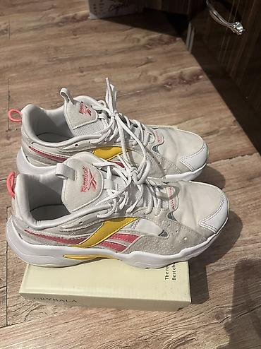 кросы: Кроссовки, 37, Reebok, Б/у, цвет - Белый — 8