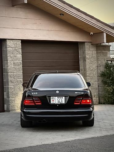 сколько стоит кара: Mercedes-Benz E-класс AMG: 2001 г., 5.5 л, Автомат, Бензин, Седан — 2