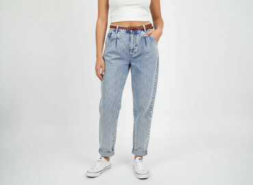 Jeansy: Denim, Jeansy damskie, rozmiar L