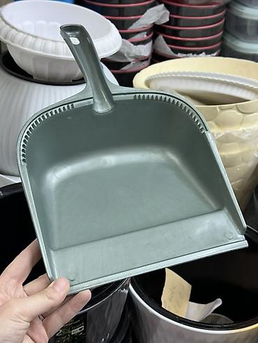 Совки: Совок для мусора, пластиковый, с ровной кромкой - Материал: прочный — 1