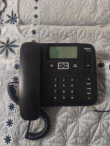 knopkalı: Stasionar telefon Gigaset, Simli, İşlənmiş — 1