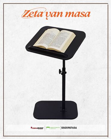 Masalar: Jurnal masası, Yeni, Transformer, MDF, Dördbucaq masa — 3