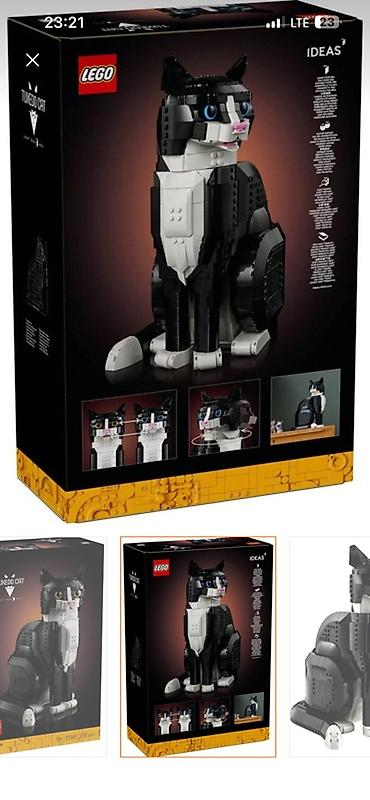 LEGO tipli konstruktor dəstləri: Leqo(LEGO) Ideas – Tuxedo Cat (21349) konstruksiya dəsti - Mövzu — 2