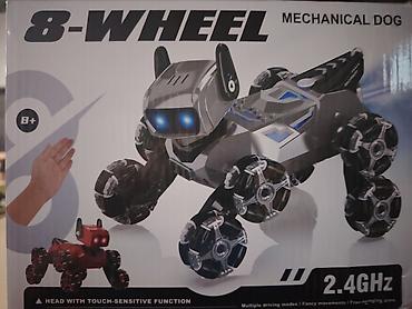 mcdonalds oyuncaqlar: 8 təkərli mexaniki it – 2.4 GHz uzaqdan idarə olunan akrobatik robot — 1