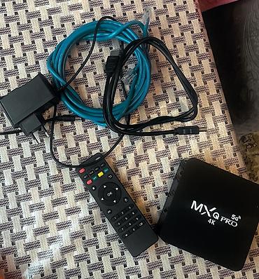 x96 mini android tv box ram rom: MXQ Pro 4K (5G) Android TV Box dəsti Model: MXQ Pro 4K, 5G işarəli — 1
