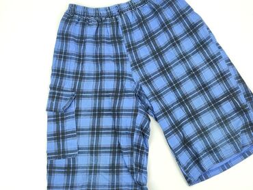 legginsy w kratkę dla dziewczynki: 3/4 Children's pants 10 years, condition - Fair