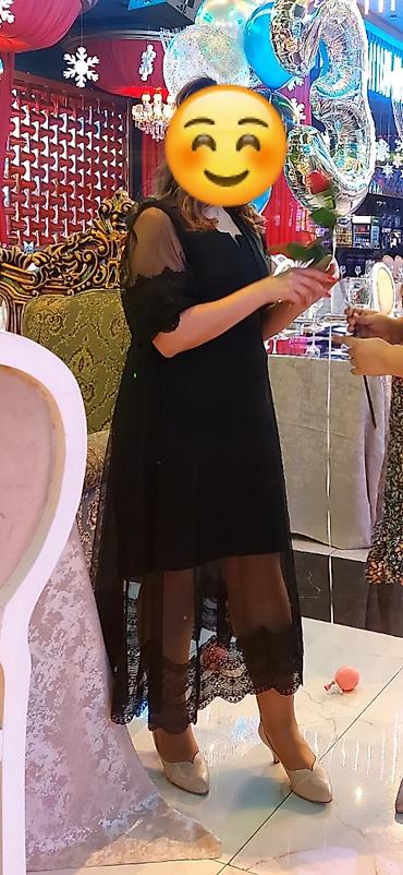 Qara ziyafət paltarı 130 azn alınıb - Rəng: qara - Model: ikiqat