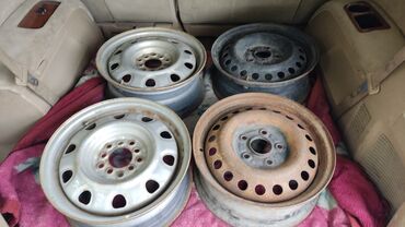 Диски: Железные Диски R >34 Honda, Комплект, отверстий - 4, Б/у