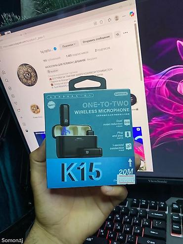 dji mic mini 2: 🎤 Беспроводной микрофон REMAX K15 (One to Two) Идеальное решение для — 2