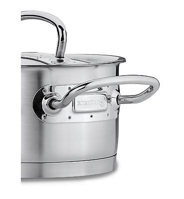 Qazanlar: Qazan, rəng - Gümüşü, Paslanmayan polad, 2,5 bucket volume l, 20 sm — 2