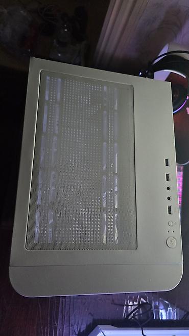 i7 4790k prosessor: Ağ rəngli Micro-ATX kompüter korpusu, mesh tipli ön panellə təchiz — 7