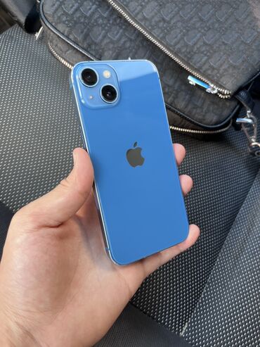 купить бу айфоны: IPhone 13, Б/у, 128 ГБ, Синий, 76 %