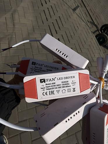 Блок питание на плафон LED-драйвер FAN 48W Назначение: питание