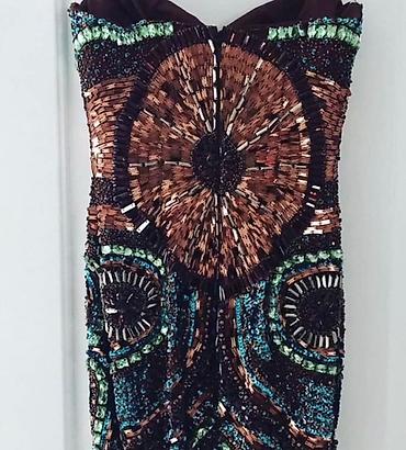 marx brend: Sherri hill original iz londona haljina! Jednom nošenaplaćena mnogo — 3