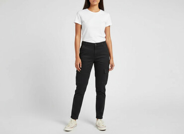 cargo pants jeans: Cargo, Jeansy damskie, rozmiar S