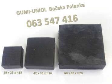 Ostali pribor i dodaci za alate: Gumeni odbojnici i podmetač prsten – različite dimenzije - — 9