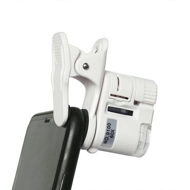 punjac za akumulator: Nov univerzalni mikroskop za mobilni telefon sa uveličanjem 60x. Ima