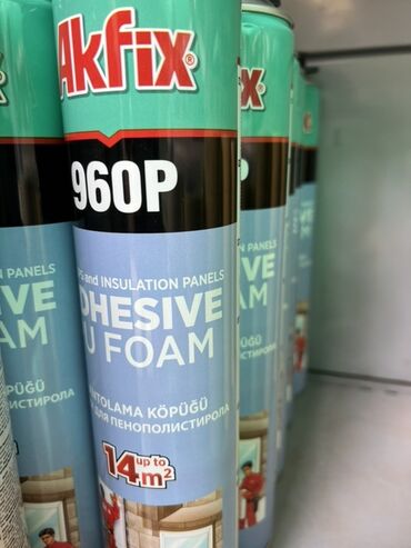 клей для керамогранита: Клей-пена Akfix 960P предназначена для крепления панелей из
