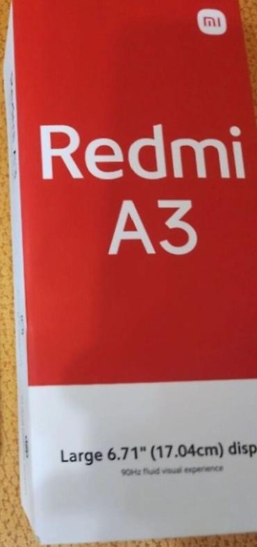 a3 kagiz: Redmi A3, 128 GB, rəng - Yaşıl, Face ID — 1