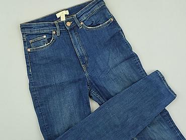 jeansy drip: H&M, Jeansy damskie, rozmiar XS — 1