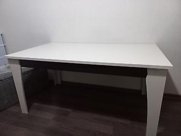 pec satilir: Qonaq masası, İşlənmiş, Açılmayan, Dördbucaq masa — 1