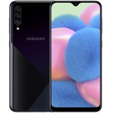 Samsung: Samsung A30s, 64 ГБ, цвет - Черный, Две SIM карты
